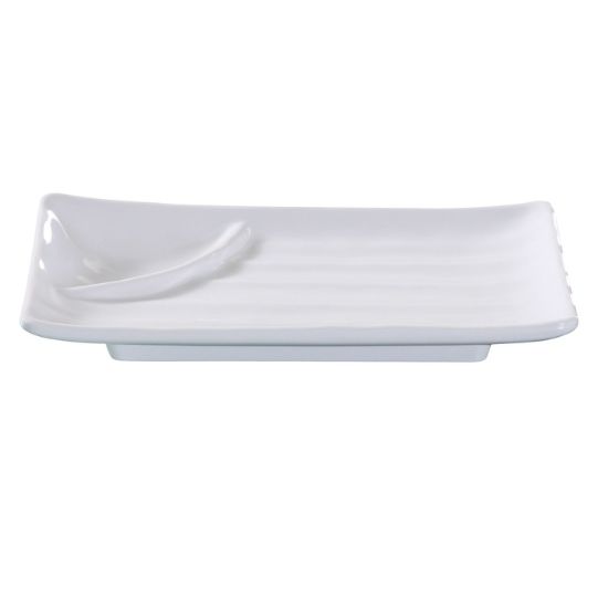 Picture of OK-209 Osaka 8 3/4″ X 5 1/2″ Divided Rectangular Plate