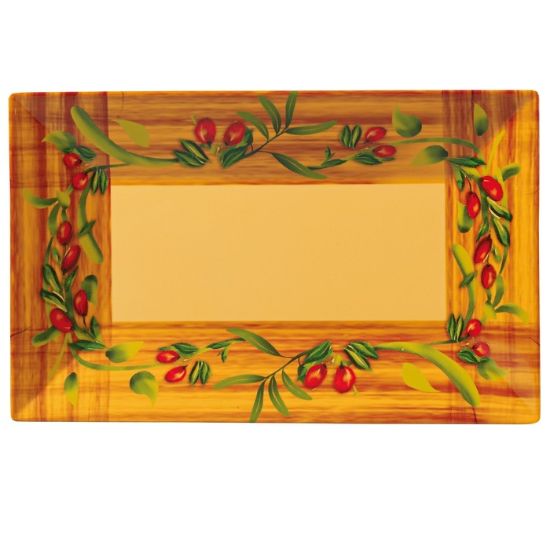 Picture of OL-216 Olive 16″ X 9 1/2″ Rectangular Plate