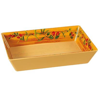 Picture of OL-618 Olive 17 3/4″ X 11 3/4″ X 2 1/2″ Rectangular Tray