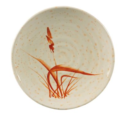 Picture of OR-1708 Orchis 8 1/4″ Round Plate Gold Orchis