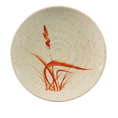 Picture of OR-1712 Orchis 12″ Round Plate Gold Orchis