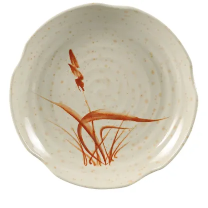 Picture of OR-1810 Orchis 10 1/2″ Lotus Shape Plate