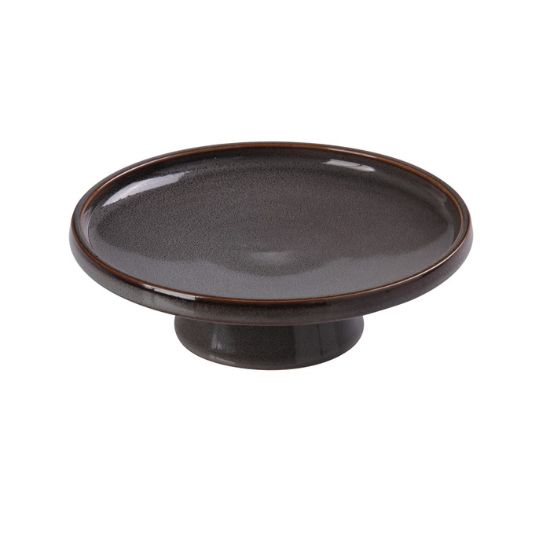 Picture of PK-607 Peacock 7-1/2″ X 2-1/2″ Footed Dessert Plate