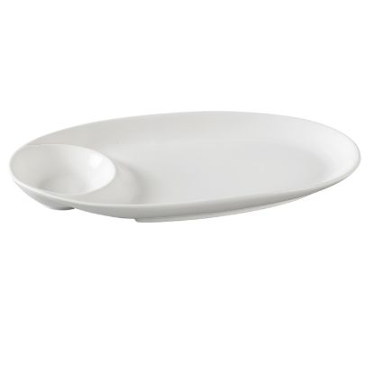 Picture of PS-2011 Piscataway 11″ X 5 3/4″ Oval Compartment