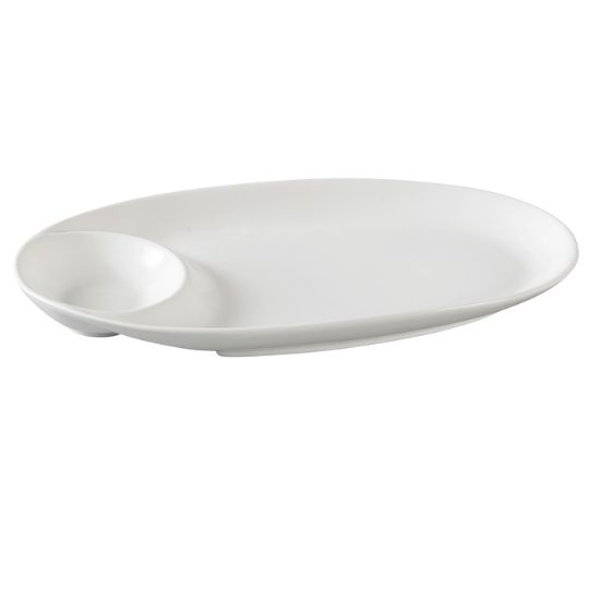 Picture of PS-2011 Piscataway 11″ X 5 3/4″ Oval Compartment