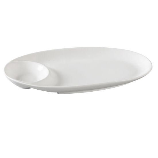 Picture of PS-2011 Piscataway 11″ X 5 3/4″ Oval Compartment