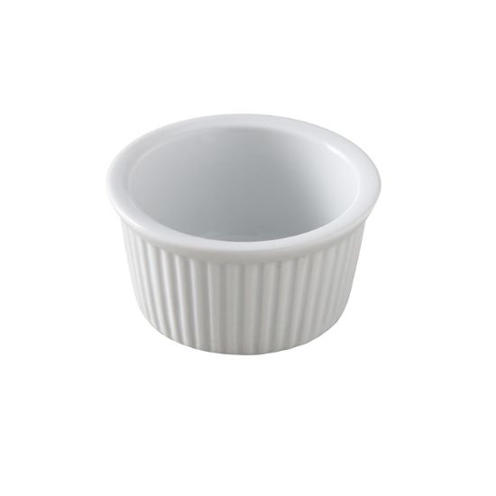 Picture of RK-234 Accessories 3″ X 1 1/4″H Ramekin Fluted 3.5 oz