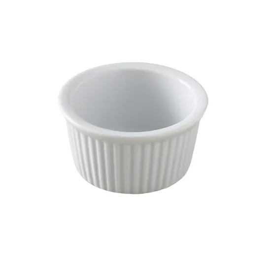 Picture of RK-234 Accessories 3″ X 1 1/4″H Ramekin Fluted 3.5 oz