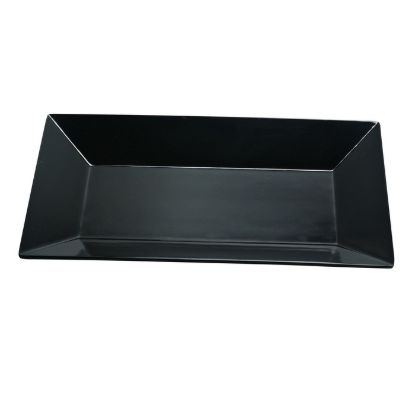 Picture of RM-210BK Rome 10″ X 6″ Rectangular Plate Black