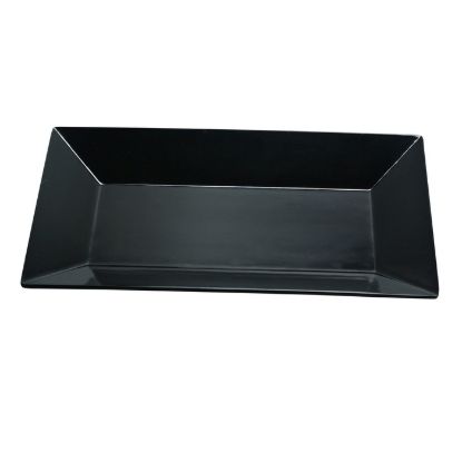 Picture of RM-210BK Rome 10″ X 6″ Rectangular Plate Black