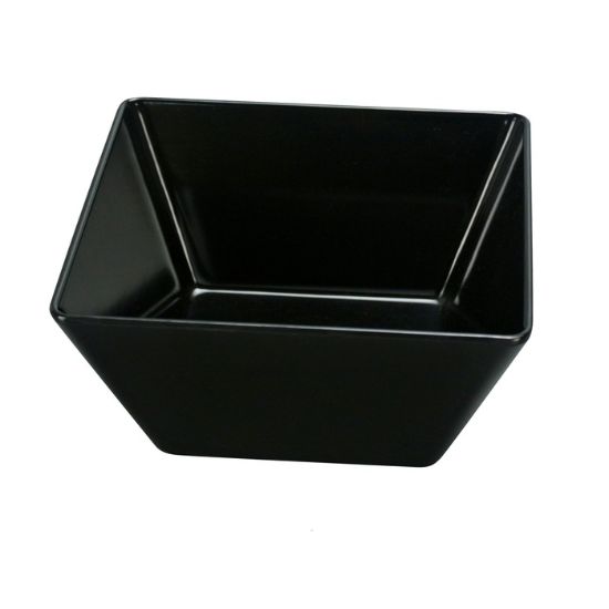 Picture of RM-404BK Rome 3 3/4″ X 2 1/2″H Square Bowl 10 oz Black