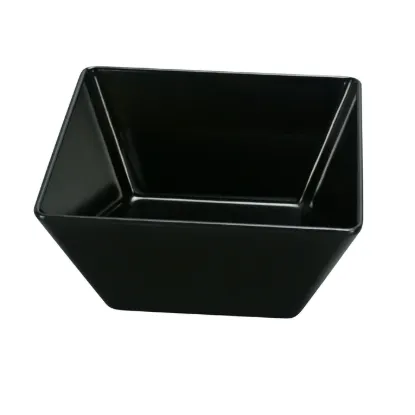 Picture of RM-405BK Rome 5″ X 2 3/4″H Square Bowl 18 oz Black