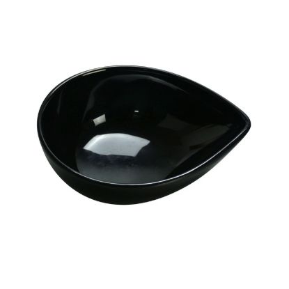 Picture of RM-706BK Rome 5 3/4″ X 4 1/2″ X 2″ Waterdrop Shape Dish Black 10 oz