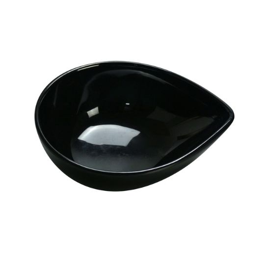 Picture of RM-706BK Rome 5 3/4″ X 4 1/2″ X 2″ Waterdrop Shape Dish Black 10 oz