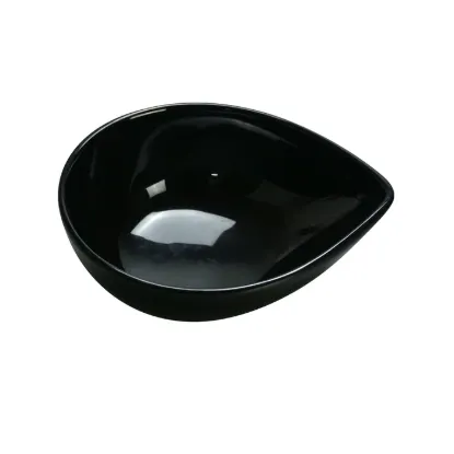 Picture of RM-706BK Rome 5 3/4″ X 4 1/2″ X 2″ Waterdrop Shape Dish Black 10 oz
