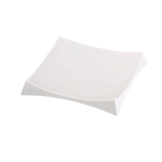 Picture of RM-4209 Rome 8 1/2″ Square Sushi Plate With Foot