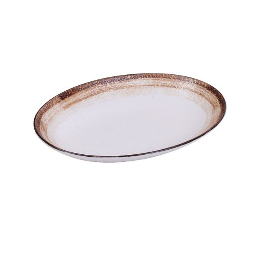 Picture of RO-2910 Rockeye-2 9 1/2″ X 7 1/2″ X 1 1/2″ Deep Oval Plate 20 oz