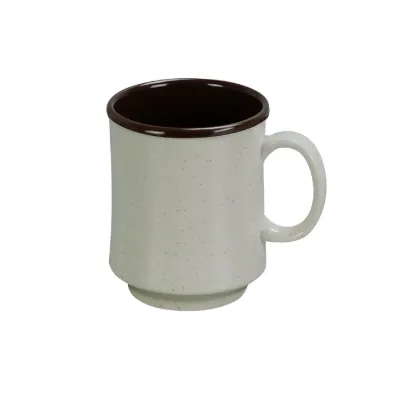 Picture of SS-908 Sesame 3″ X 3 3/4″H Two Tone Coffee Mug – 8 oz