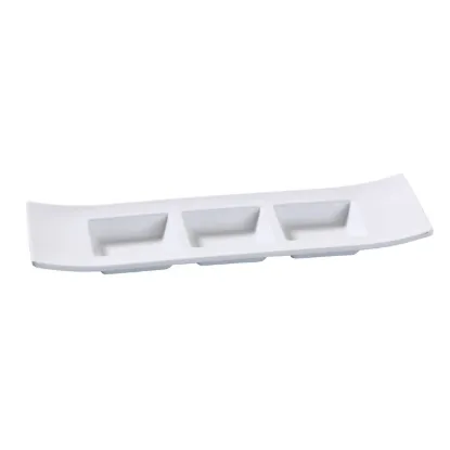 Picture of VE-012 Venice 11 1/2″ X 3 1/2″ Triple Divided Dish 1.5 oz Each
