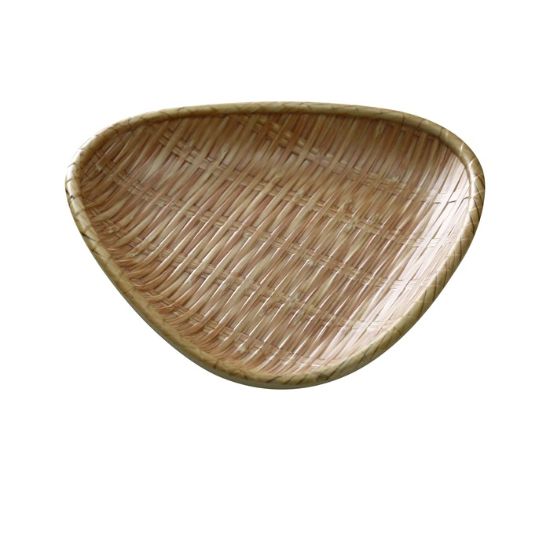 Picture of WD-809 Wooden Tray 8 3/4″ X 1″ Trangle Deep Plate