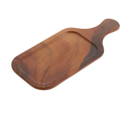 Picture of WD-1216 Wooden Tray 15 3/4″ X 7″ Rectangular Tray With Handle
