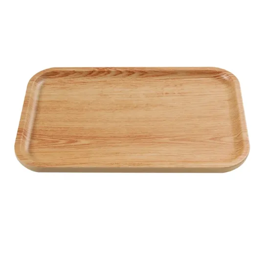 Picture of WD-2215 Wooden Tray 14 1/8″ X 9 1/4″ Rectangular Plate