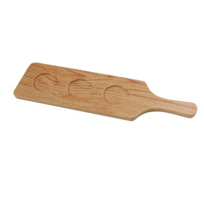 Picture of WD-2717 Wooden Tray 17″ X 4 3/4″ Rectangular Tray With Handle