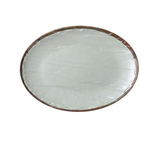 Picture of YO-2009 Yoto 9″ X6 3/4″X 3/4″ Oval Plate