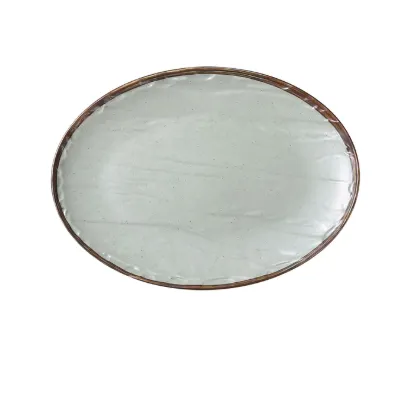 Picture of YO-2013 Yoto 13″ X 9 1/2″X 1 1/4″ Oval Plate