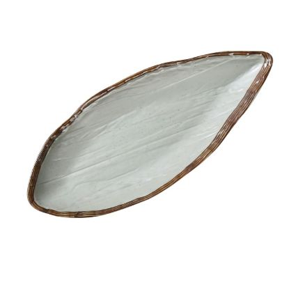 Picture of YO-2114 Yoto 14 1/2″ X 6″X 1 3/4″ Oval Display Plate With Foot