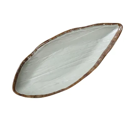 Picture of YO-2114 Yoto 14 1/2″ X 6″X 1 3/4″ Oval Display Plate With Foot