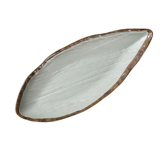 Picture of YO-2114 Yoto 14 1/2″ X 6″X 1 3/4″ Oval Display Plate With Foot