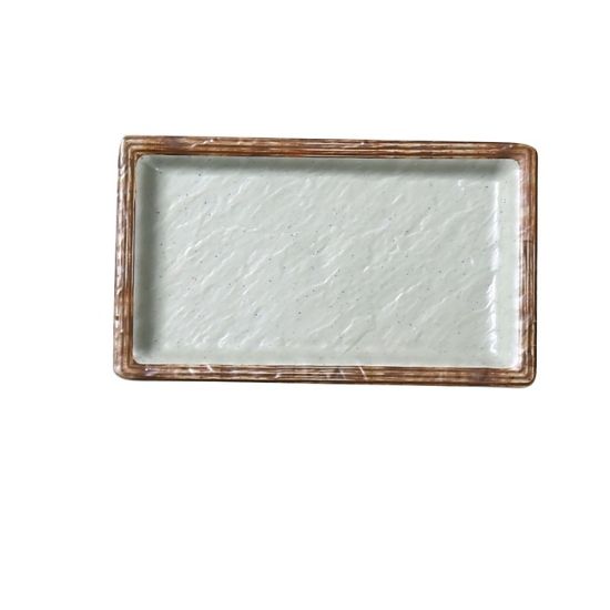 Picture of YO-3006 Yoto 6 1/2″ X 3 3/4″ X 3/4″ Deep Rectangular Sushi Plate