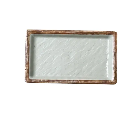 Picture of YO-3006 Yoto 6 1/2″ X 3 3/4″ X 3/4″ Deep Rectangular Sushi Plate