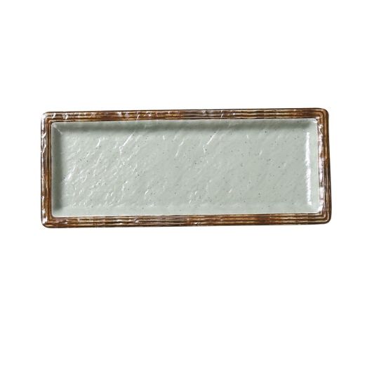 Picture of YO-3010 Yoto 9 1/2″ X 3 3/4″ X 3/4″ Deep Rectangular Sushi Plate