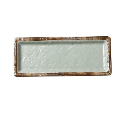 Picture of YO-3010 Yoto 9 1/2″ X 3 3/4″ X 3/4″ Deep Rectangular Sushi Plate