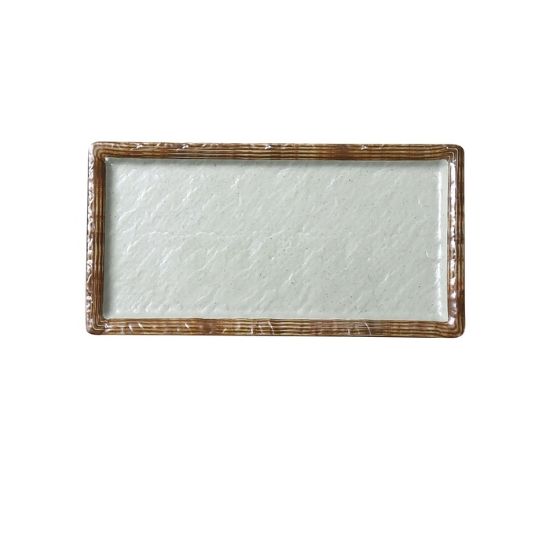 Picture of YO-3011 Yoto 11″ X 5 1/2″ X 3/4″ Deep Rectangular Sushi Plate