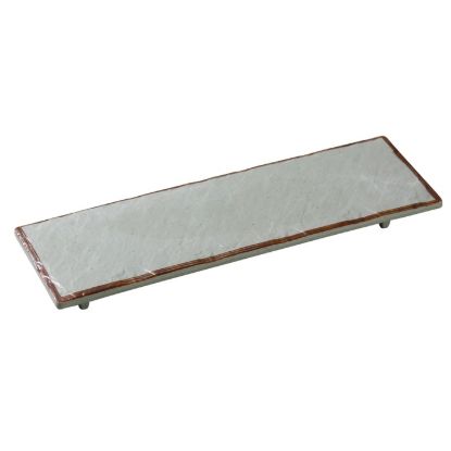 Picture of YO-4012 Yoto 12″ X 4″ X 3/4″ Rectangular Display Plate With Foot