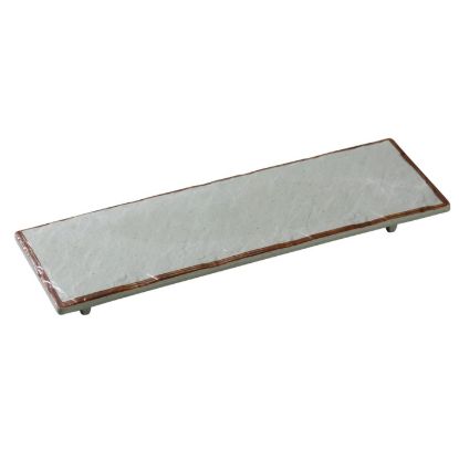 Picture of YO-4012 Yoto 12″ X 4″ X 3/4″ Rectangular Display Plate With Foot