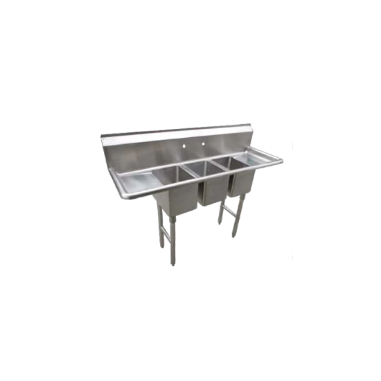 Picture of Serv-Ware, CS3CWP1410218, Sink, (3) Three Compartment