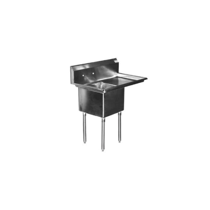 Picture of Serv-Ware, E1CWP1818R-18, Sink, (1) One Compartment (E1CWP1818R-18-V)