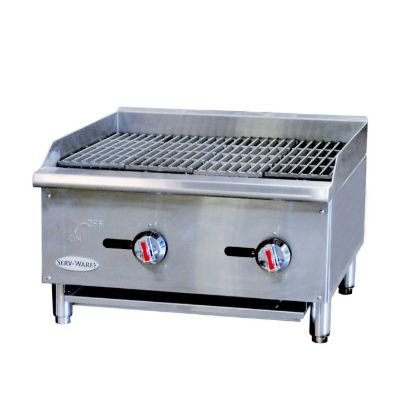 Picture of Serv-Ware, SCBS-24, Charbroiler, Gas, Countertop
