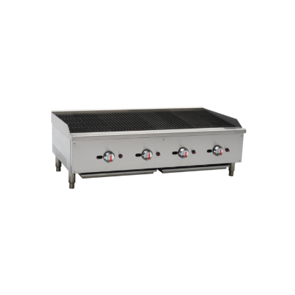 Picture of Serv-Ware SCBS-48-LP Griddle and Charbroiler Gas Floor Model | Usa Equipment Direct
