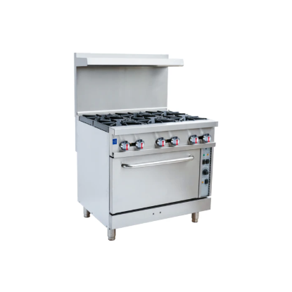 Picture of Serv-Ware SGR-6B-C Gas Range 36-Inch | Usa Equipment Direct