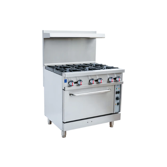 Picture of Serv-Ware SGR-6B-C Gas Range 36-Inch | Usa Equipment Direct
