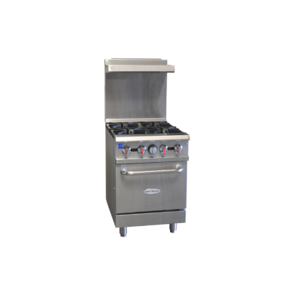 Picture of Serv-Ware SGR-4B 24-Inch Gas Range | Usa Equipment Direct (SGR-48-SMB)