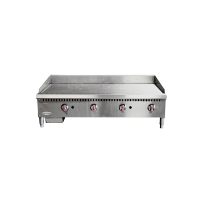 Picture of Serv-Ware SMGS-48 Gas Countertop Griddle 48-Inch | Usa Equipment Direct