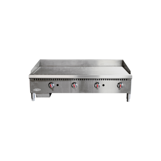 Picture of Serv-Ware SMGS-48 Gas Countertop Griddle 48-Inch | Usa Equipment Direct