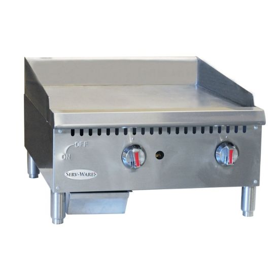 Picture of Serv-Ware, SMGS-36, Griddle, Gas, Countertop