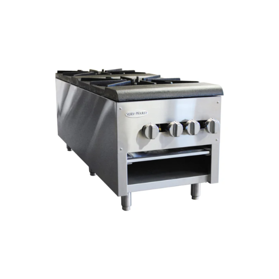 Picture of Serv-Ware SSSP-2 Gas Stock Pot 2-Burner Range | Usa Equipment Direct
